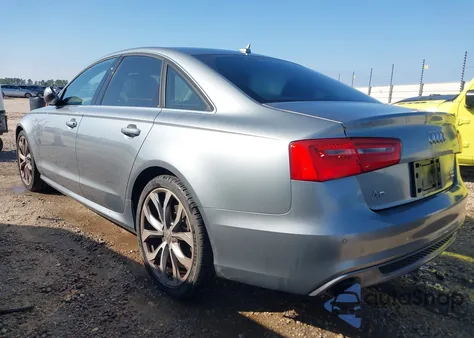 2013 Audi A6 3.0T Premium from USA, damaged, VIN WAUHGAFC3DN151488